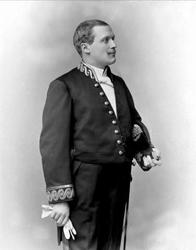 Portrett, Løvenskiold, i uniform som legasjonsråd eller lega