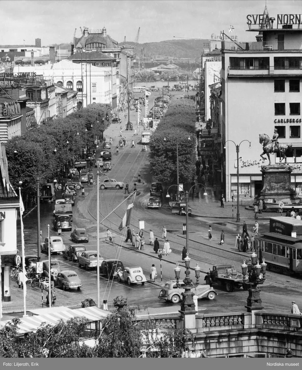 Trafik i centrala Göteborg