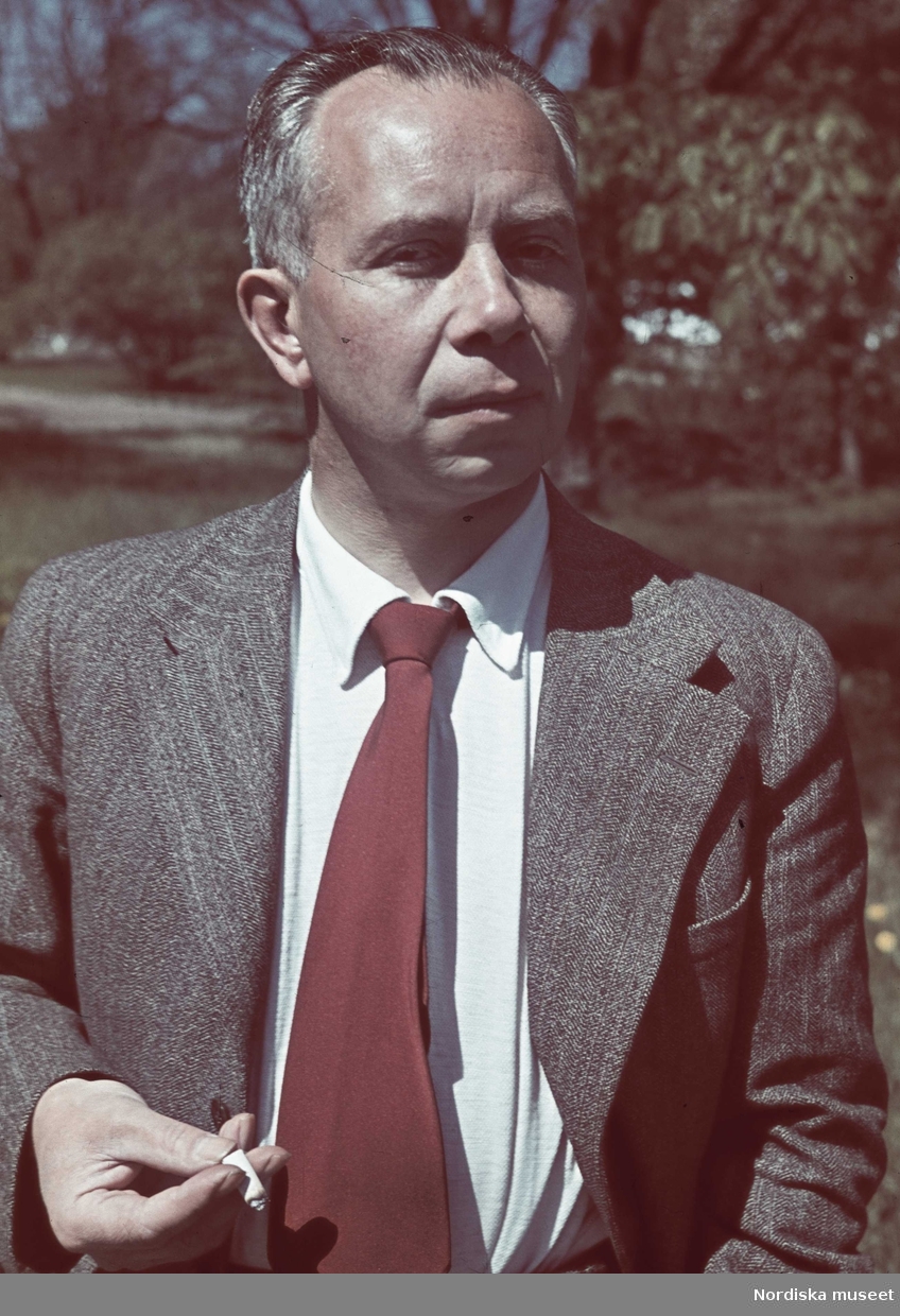 Författaren Ivar Lo-Johansson.
