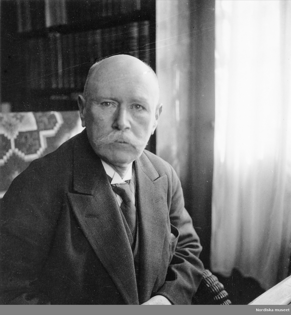 Chef för Skansen naturhistoriska avdelning 1907-1937