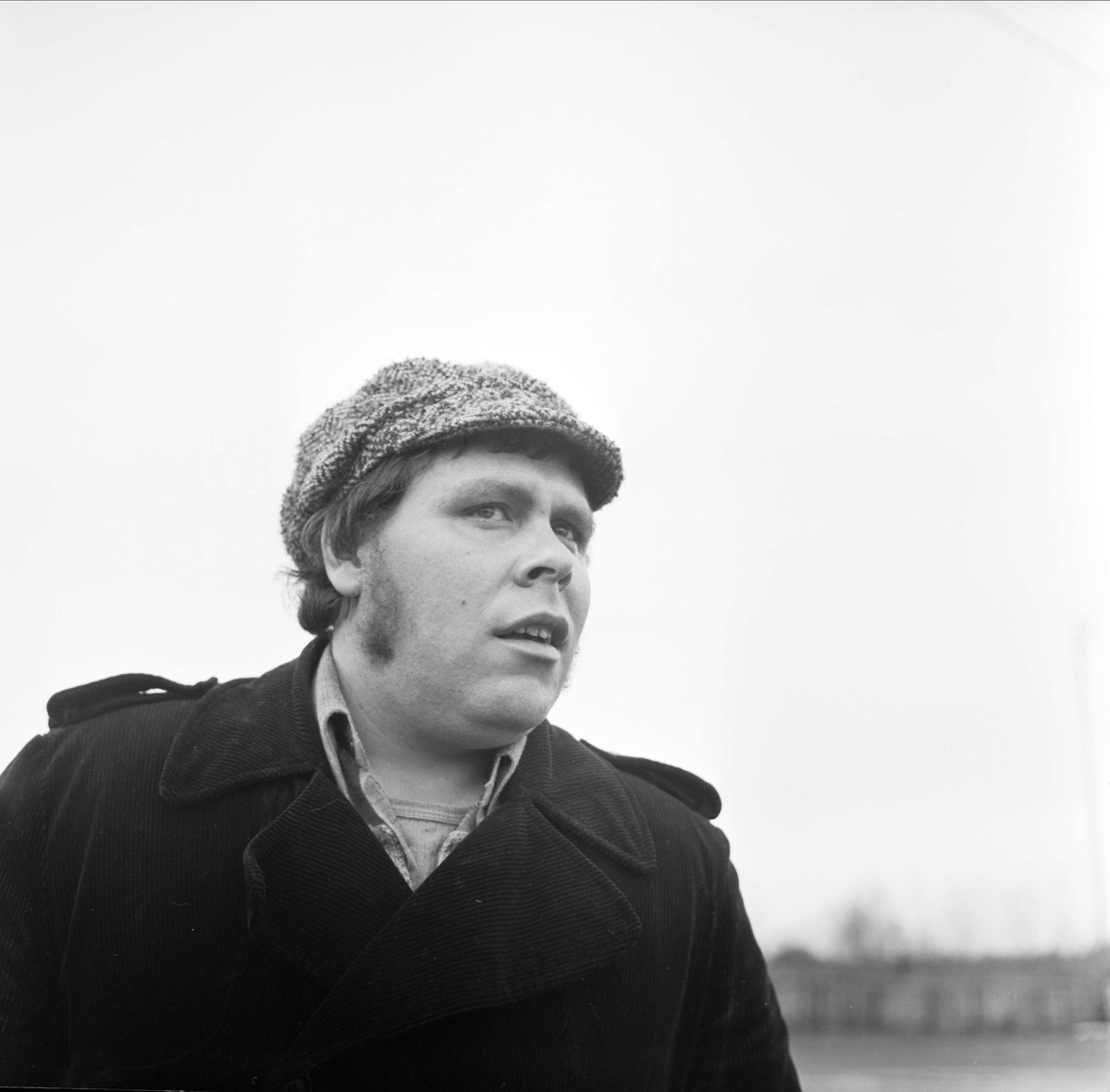 Leif Ågren, lagledare i Söderfors GoIF, Söderfors, Uppland 1973