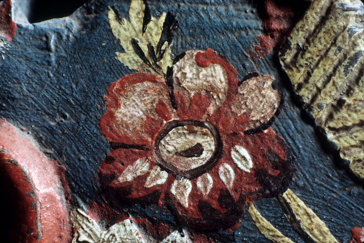 Detalj av selbåge i Upplandsmuseets samlingar, Uppsala