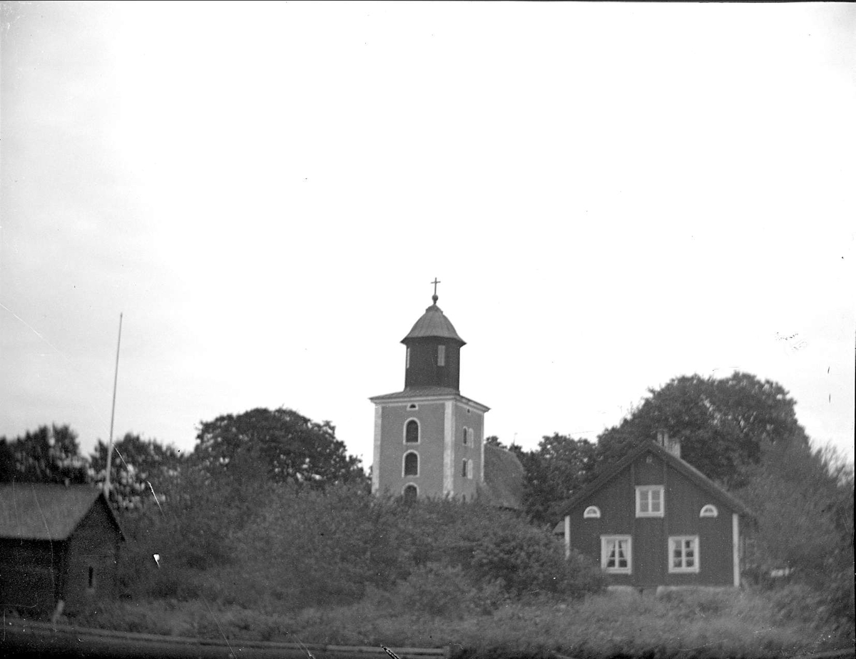 Läby kyrka, Läby socken, Uppland 1916