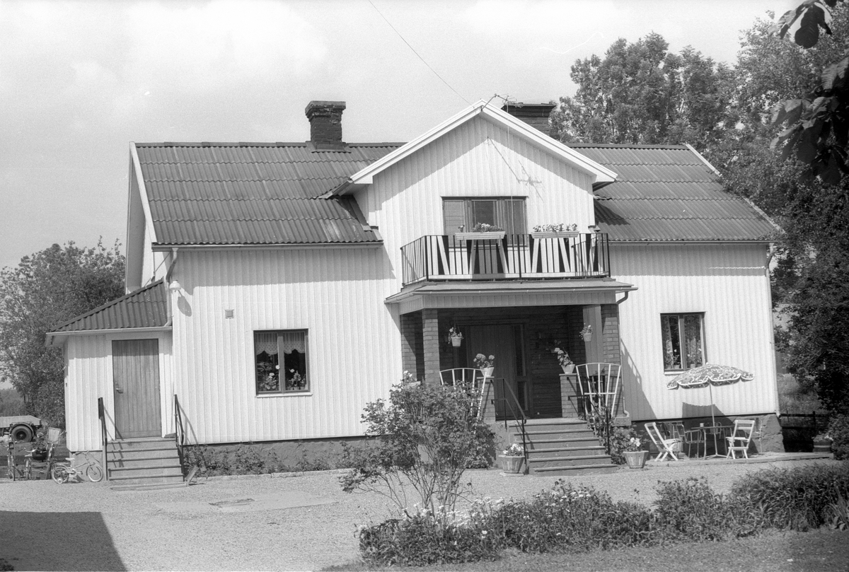 Bostadshus, Österby 4:1, Österby, Läby socken, Uppland 1975