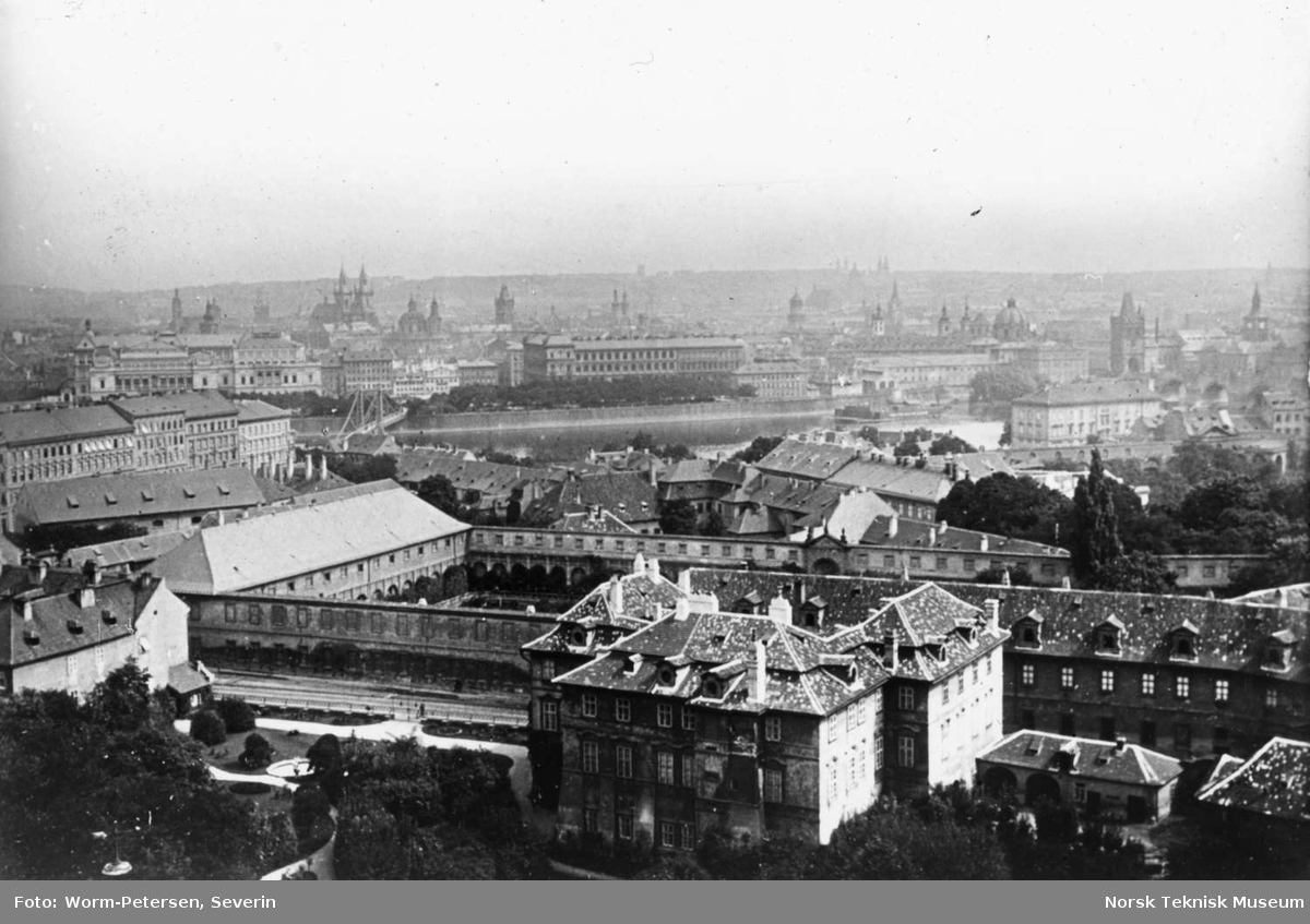 Panorama av Praha