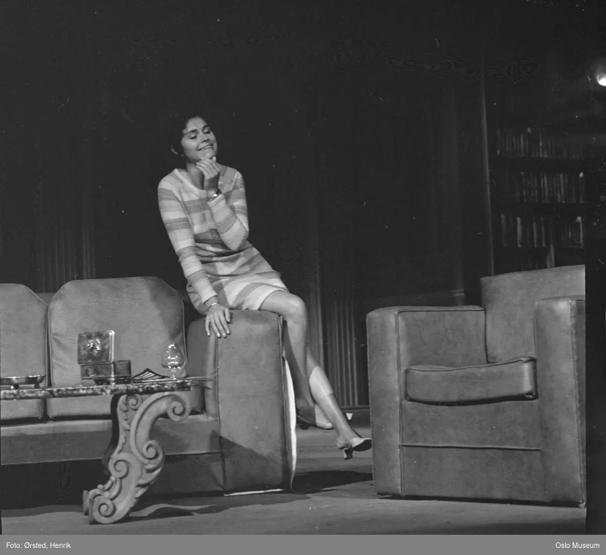 Nationaltheatret, sceneprøve, "Balansegang" av Edward Albee, kvinne, skuespiller