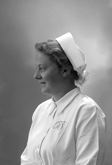 Enligt fotografens journal nr 7 1944-1950: "Rode, Fr. Inger Ullevåls sjukhus Oslo".