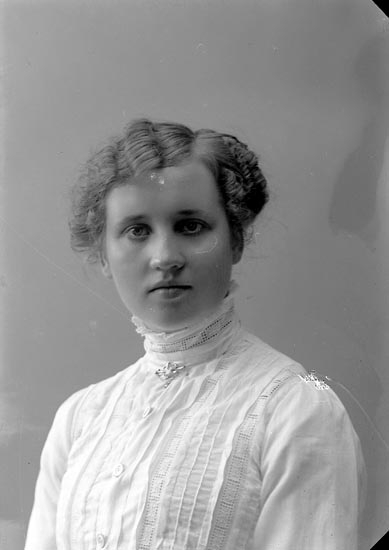 Enligt fotografens journal nr 2 1909-1915: "Ingemarsson, Helga Här".