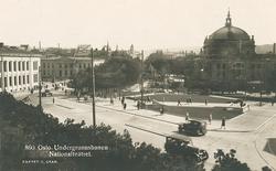 Oslo. Undergrunnsbanen. Nationalteatret.