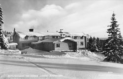 Skiforeningens nye skistue "Løvlia" Krokskogen.