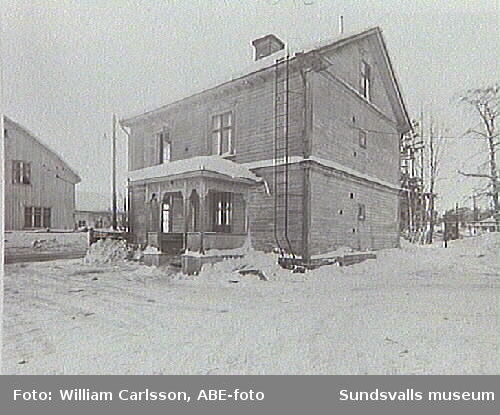 Stä 100 och 101. Här låg Petterssons och Nilssons svagdricksbryggeri, vars verksamhet upphörde på 1930 ca.