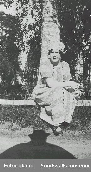"Mor Agnes", Sallyhills gård, 1925-06-24.