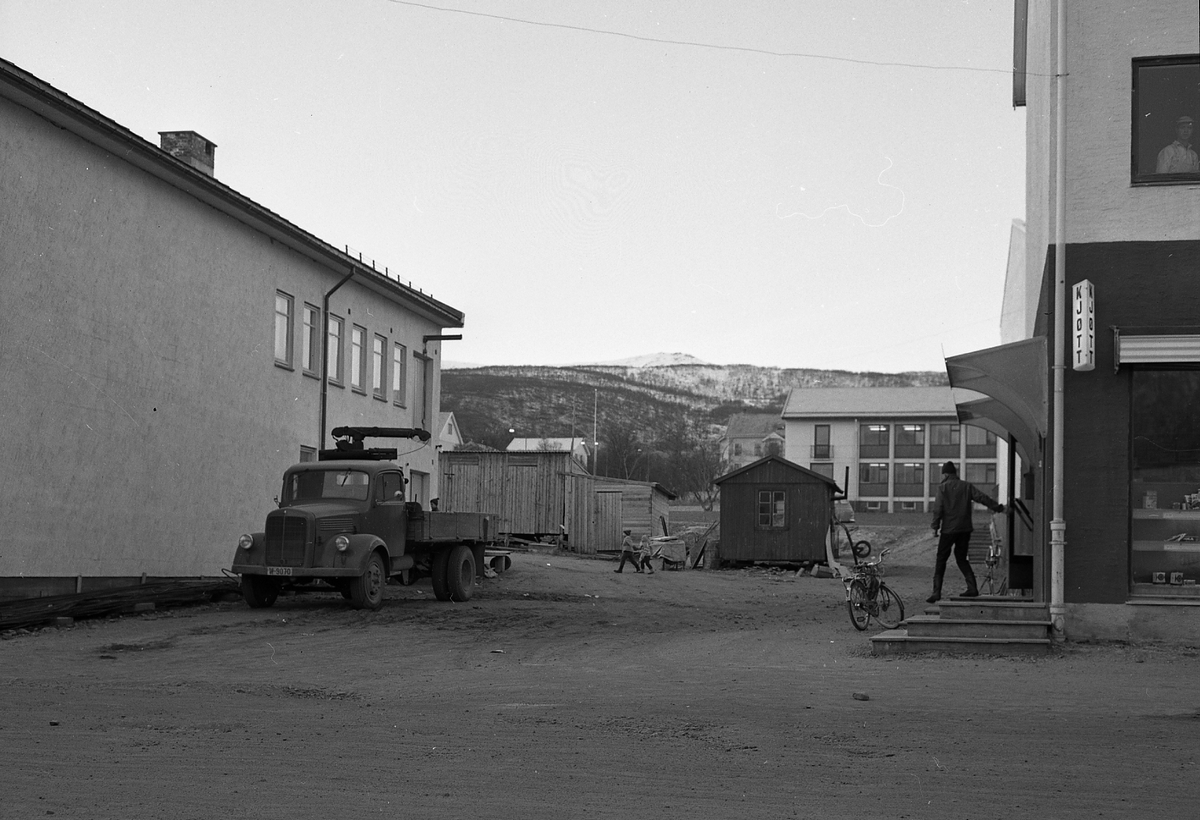 Sortland Samvirkelag, Arntsens kjøttforretning ca. 1960