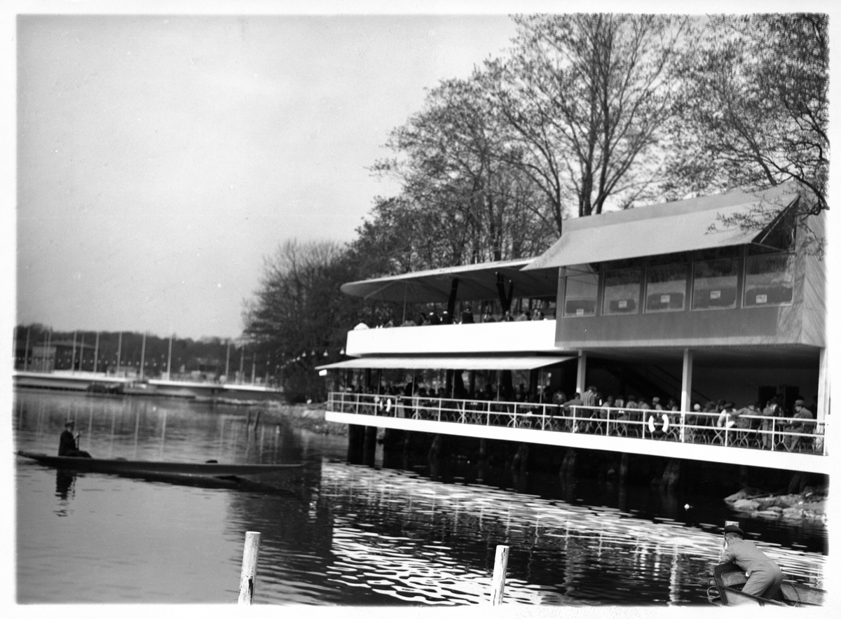 Stockholmsutställningen 1930
Parkrestaurangen före öppningen