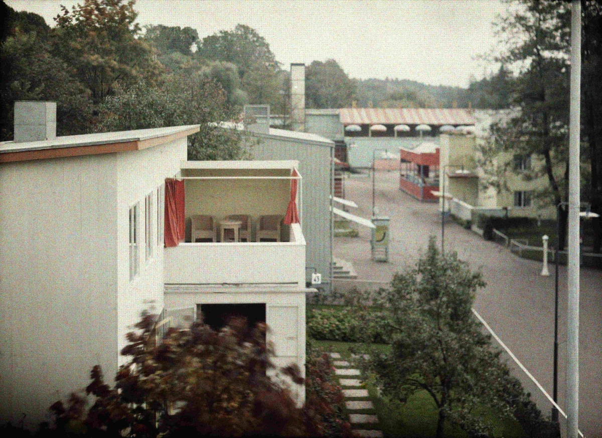 Villa 43. Egna hem typ XII. Arkitekt: Ture Rydberg. Exteriör.
Stockholmsutställningen 1930
