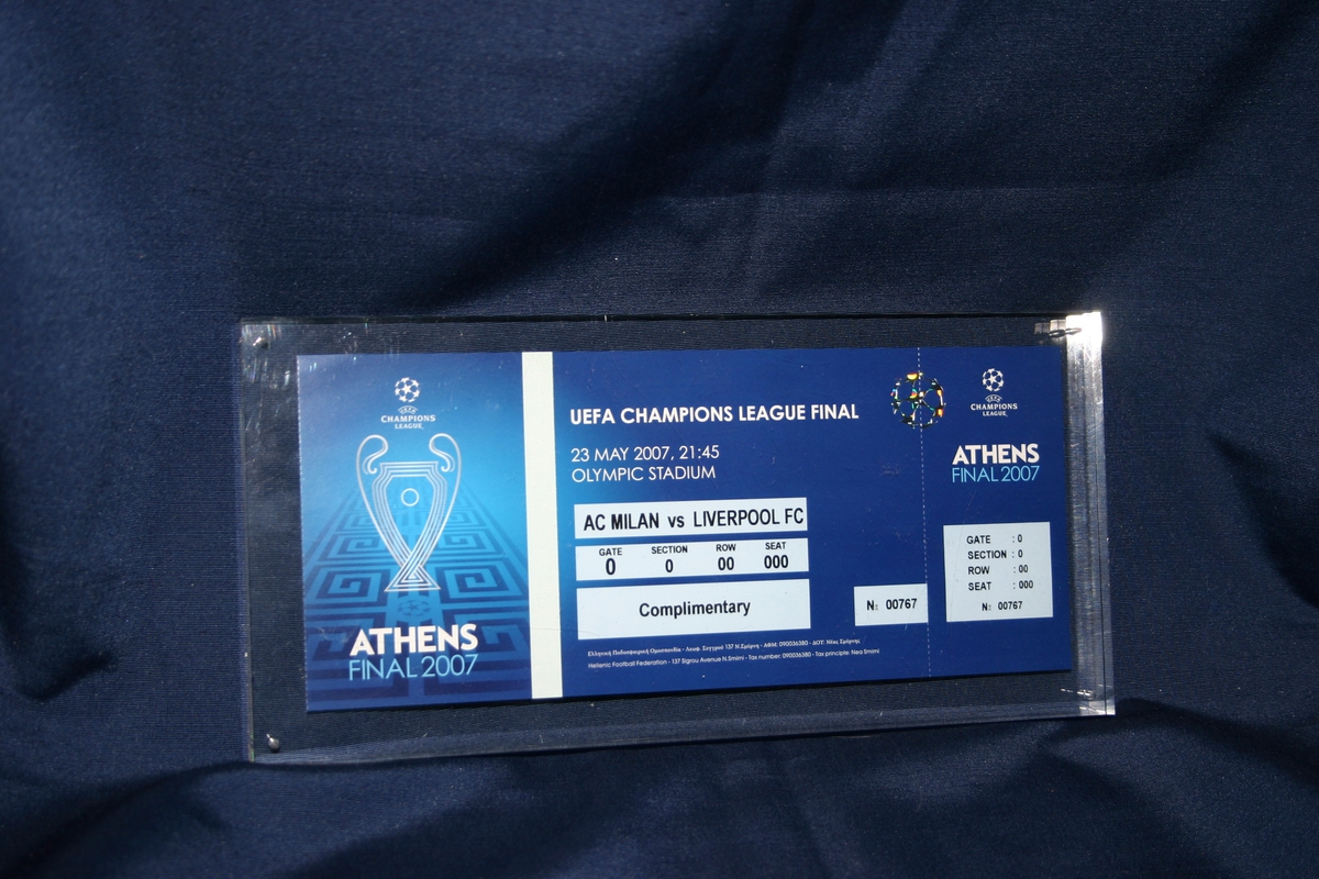 UEFA Champions League Finale Athen 23.05.2007