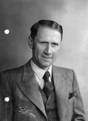 Portrett av Ove Hannestad.