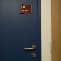 På rom 731 er sykestua.