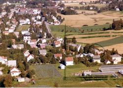 Flyfoto av Rakkestadstabyen.