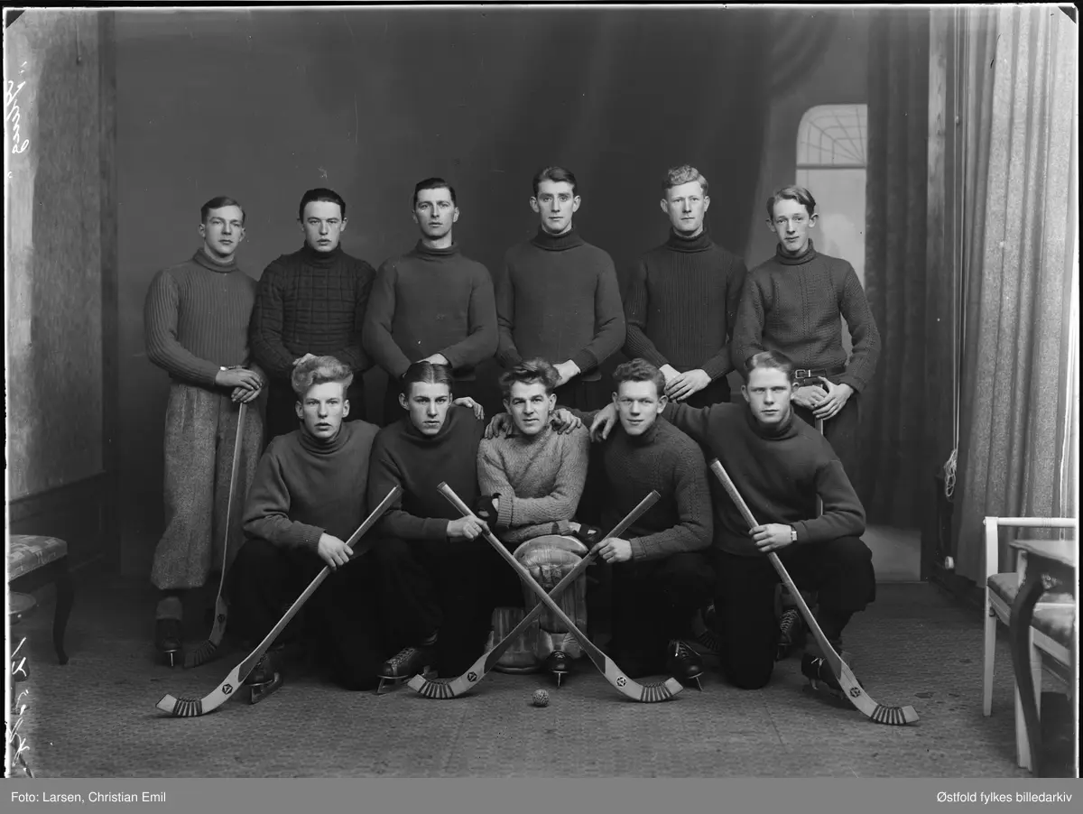 Gleng Bandyklubb  Sarpsborg 1934.