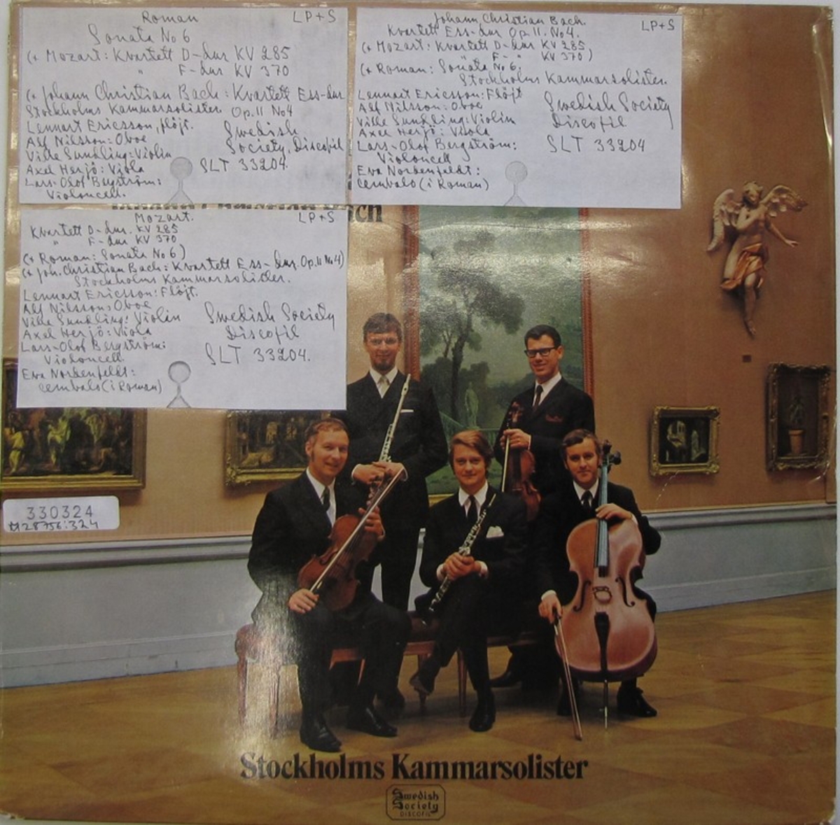 LP-skiva av märket Swedish Society Discofil