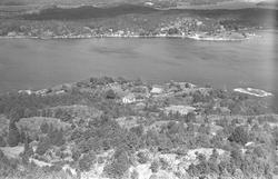 Flyfoto fra Kragerø 1/8-57