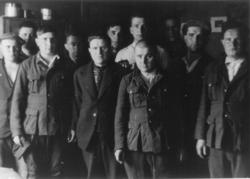 Mai-juni 1945. Fra krigfangeleiren i Namsos.