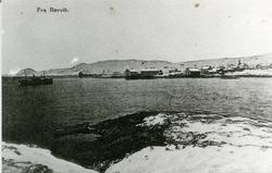 Rørvik havn sett fra Nærøysundet