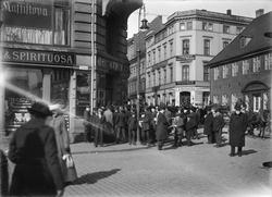 Grensen fra Stortorvet.