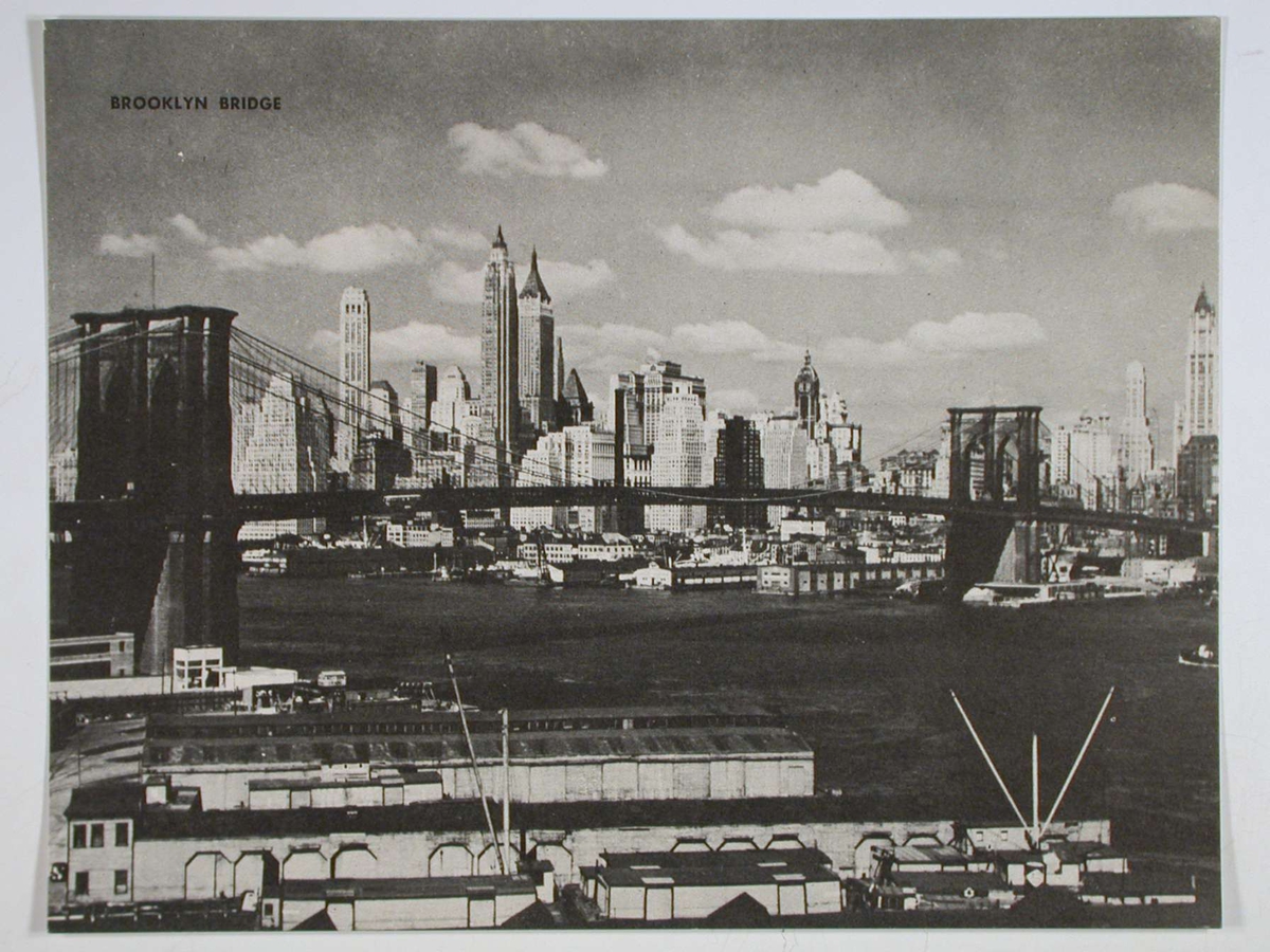 Brooklyn Bridge, The Battery - Lower Manhattan Island, Grand Central Terminal, Statue of Liberty, Night View 'Radio City', Midtown New York