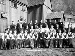 Fåvang. Konfirmanter. 1953.