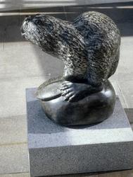 Bever [Skulptur - Metallarbeid (bronse)]