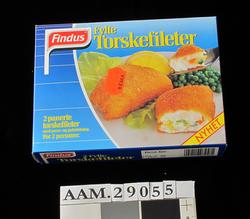 Eske for frossen frityrtorsk