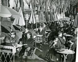 Friluftsrestauranten "Pernille" (Nille) i Studenterlunden,.a