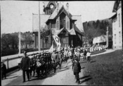 17 mai 1912, Molde, speidertoget.