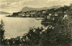 Molde by sett fra øst.