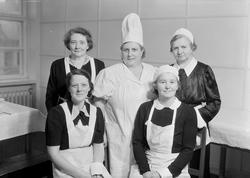 Kjøkkenpersonalet ved Statens Meieriskole