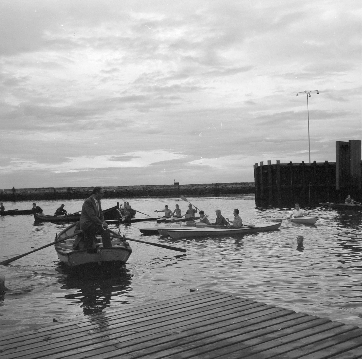 Svømmestevne i Ytre Havn
