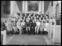 Konfirmanter i Os kirke 1951