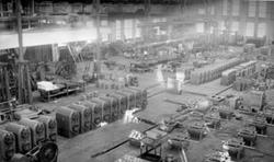 HAMAR JERNSTØPERI OG MEK. VERKSTED, HAM-JERN, INTERIØR, MASK