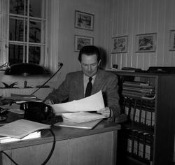 overingeniør Gustav Klareng,   
ca. 1946 - 70.  Smijernsavd