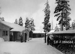 "Vaktstue med bad og vaskeri ved Drammenselvens Papirfabrikk