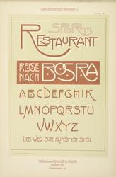 Die Moderne Schrift. Eine Sammlung neuer Schriften und Schil