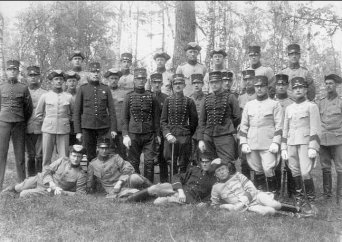 Artilleriets underofficersskola 1920.