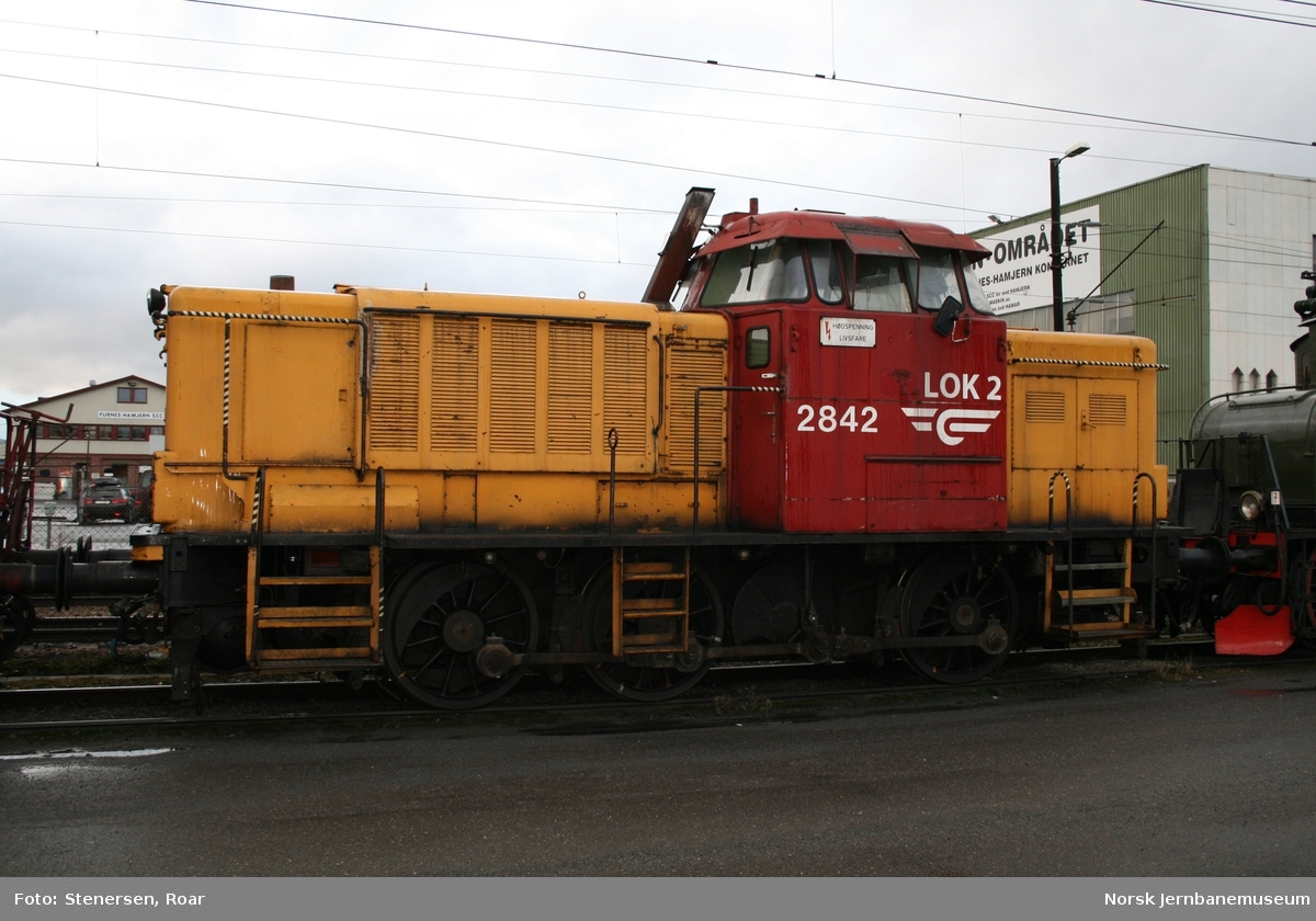 Diesellokomotiv type Di 2 nr. 842 : skiftelokomotiv