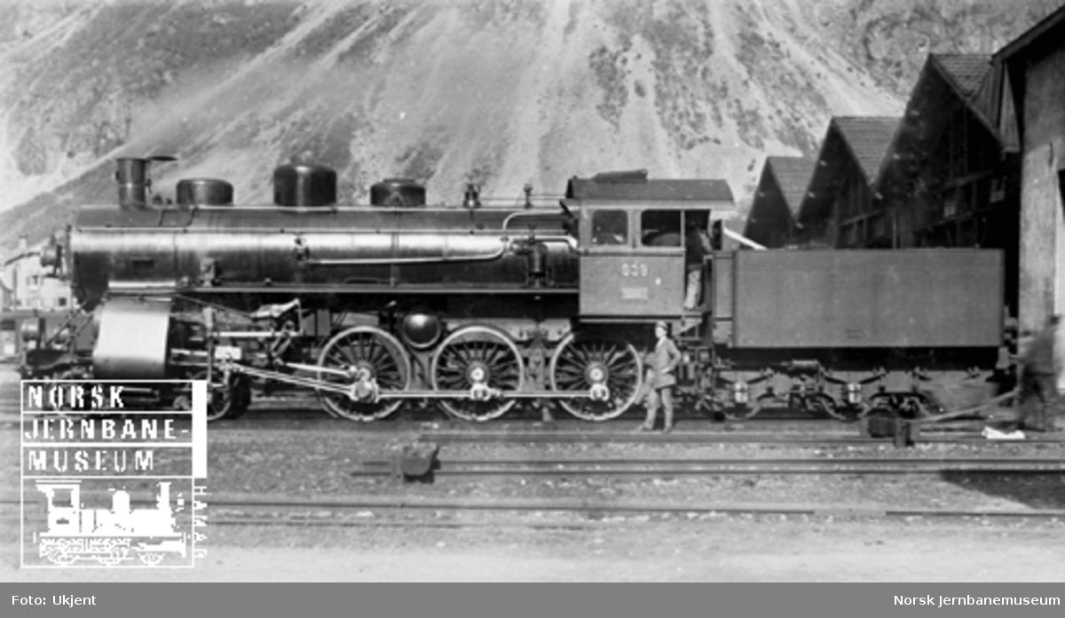Sveitsisk damplokomotiv type A3/5 nr. 938