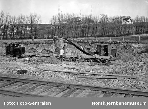 Sandnes stasjon : utgraving til ny stasjon