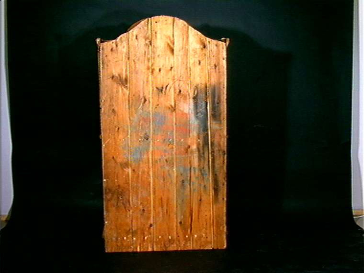 Malt av Nils Bæra (1785-1873) fra Ål, en av de to brødrene Bæra - som begge var ledende hallingmalere.