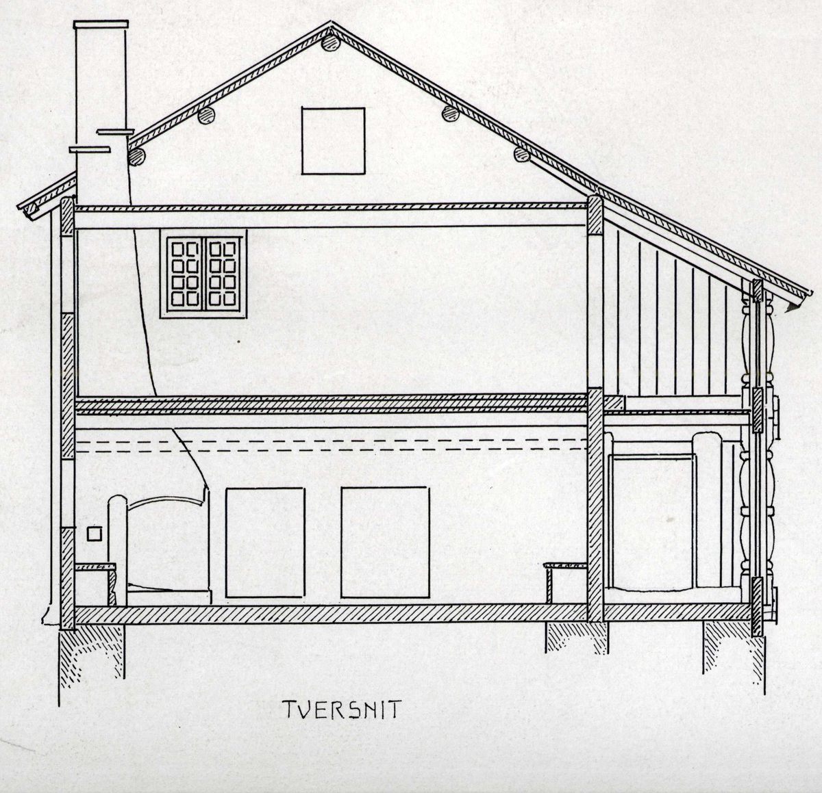 Tegning - Norsk Folkemuseum / DigitaltMuseum