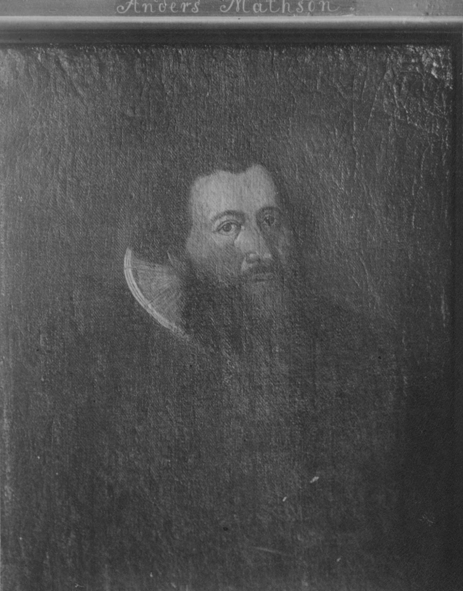 Portrett av biskop Niels Simonsen Glostrup, 1585-1639